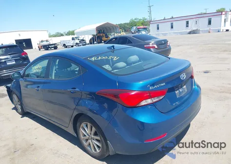 2016 Hyundai Elantra Se z USA, uszkodzony, nr VIN KMHDH4AE7GU600914